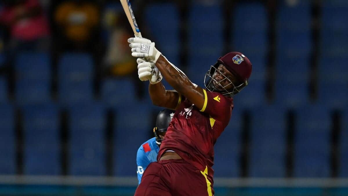 Lewis shines as WI beat England in rain-hit 1st ODI