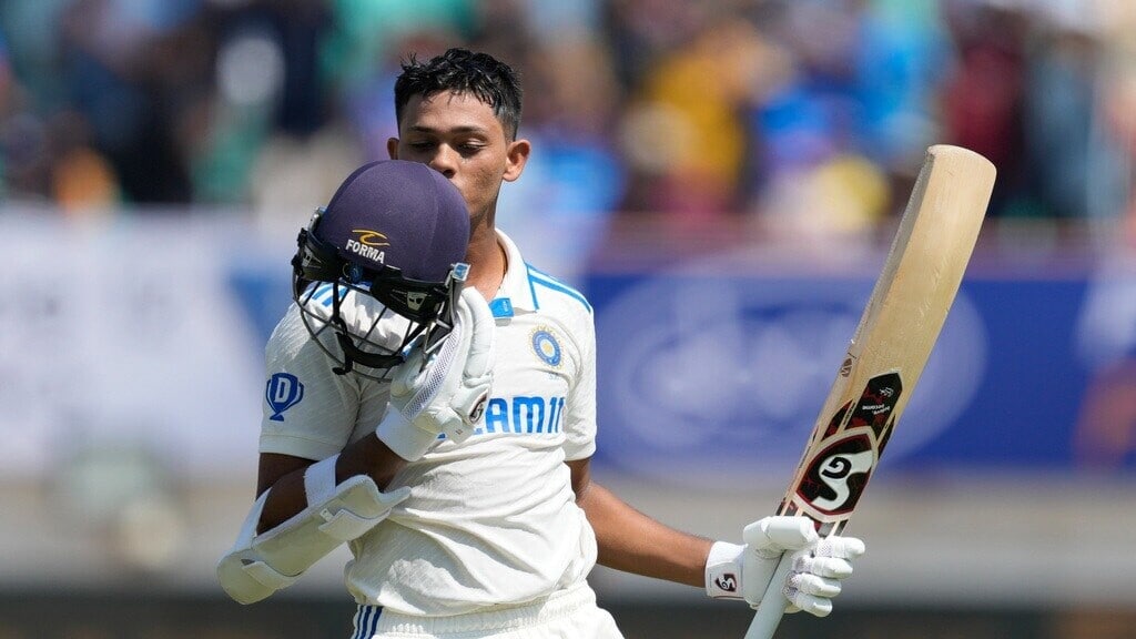 Yashasvi Jaiswal slams century in maiden Test vs Australia: Stats 