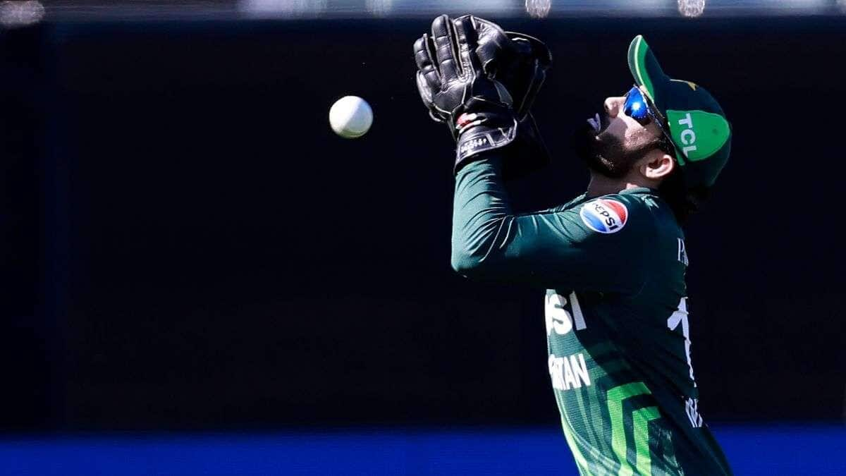 Mohammad Rizwan equals world record for most catches (ODI cricket)