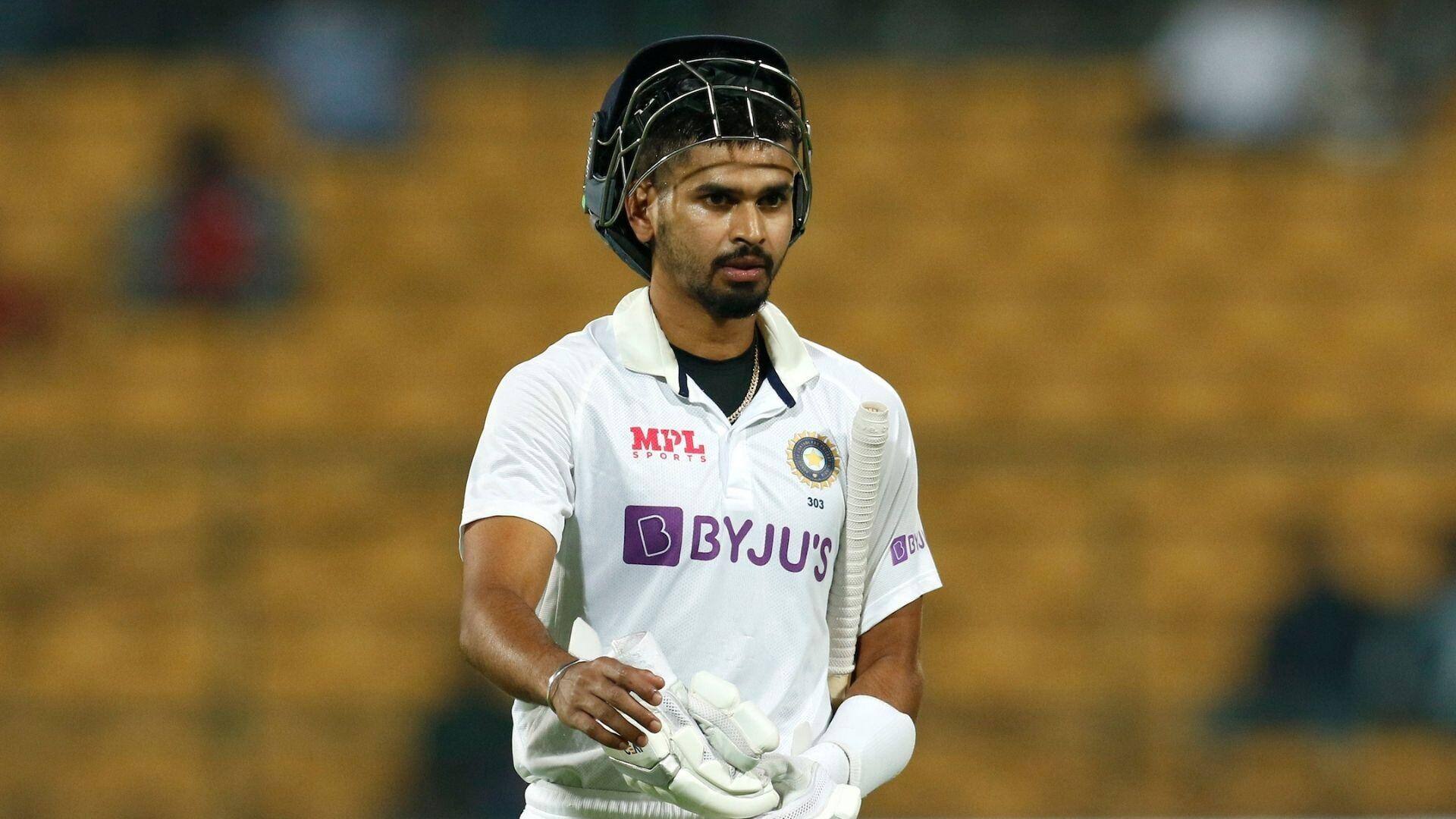 Shreyas Iyer eyes Test return, working on long-format skills