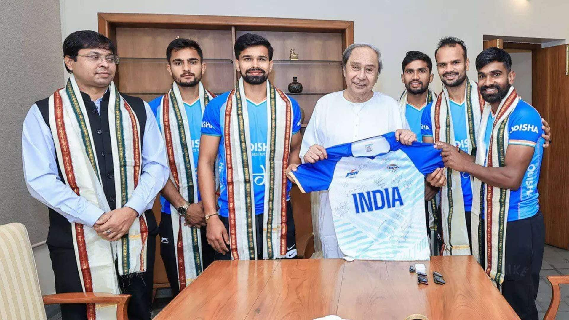 Naveen Patnaik honors Indian hockey team following historic Olympic win