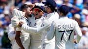Lord's Test: Mohammed Siraj fined for aggressive celebration