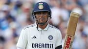 Shubman Gill joins elite list with centuries in successive Tests 