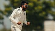 Saransh Jain included in India's Test squad for SL series