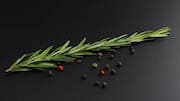 Elevate any dish with rosemary and black pepper 