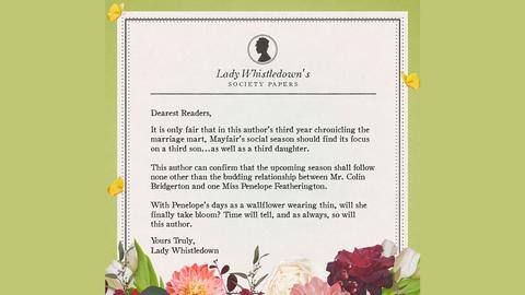 'Bridgerton' Season 3 to deviate from books, follow Colin-Penelope's story 'Bridgerton' Season 3 to deviate from books, follow Colin-Penelope's story