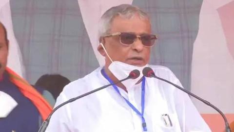 West Bengal election: Suvendu Adhikari's father leaves TMC, joins BJP West Bengal election: Suvendu Adhikari's father leaves TMC, joins BJP