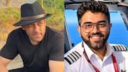 'Well done bro': Salman Khan lauds flydubai pilot Smit Machchhar