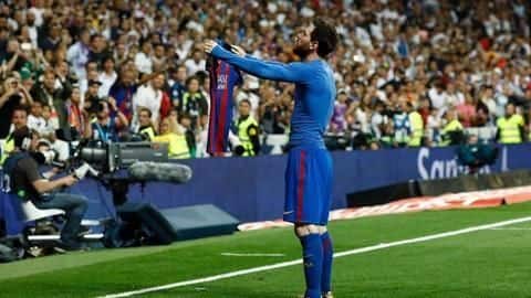 Messi magic propels Barca win in El Clasico thriller Messi magic propels Barca win in El Clasico thriller