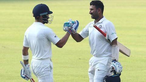 2nd Test: India end Day 2 with 100+ lead 2nd Test: India end Day 2 with 100+ lead