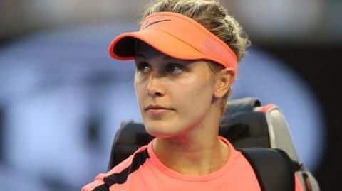 Tennis star Bouchard testifies about US Open locker room fall Tennis star Bouchard testifies about US Open locker room fall
