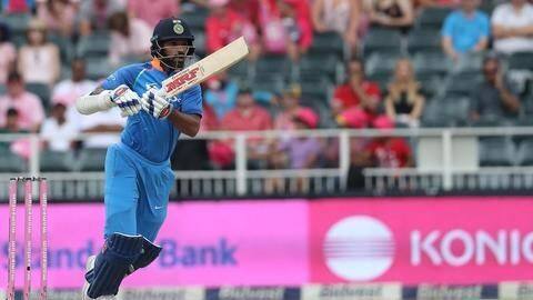 Dhawan brings up his 13th ODI century Dhawan brings up his 13th ODI century