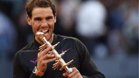 Rafael Nadal beats Dominic Thiem to win the Madrid Open Rafael Nadal beats Dominic Thiem to win the Madrid Open