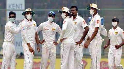 India forced to declare as smog troubles Sri Lankan players India forced to declare as smog troubles Sri Lankan players
