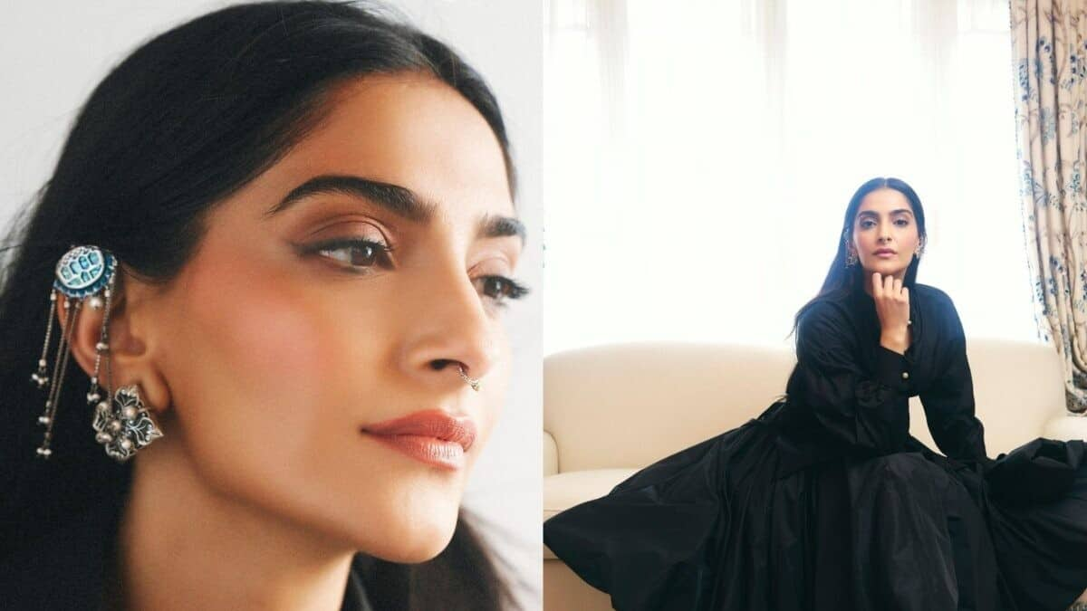 Sonam Kapoor stuns at Paris Fashion Week with gothic glam