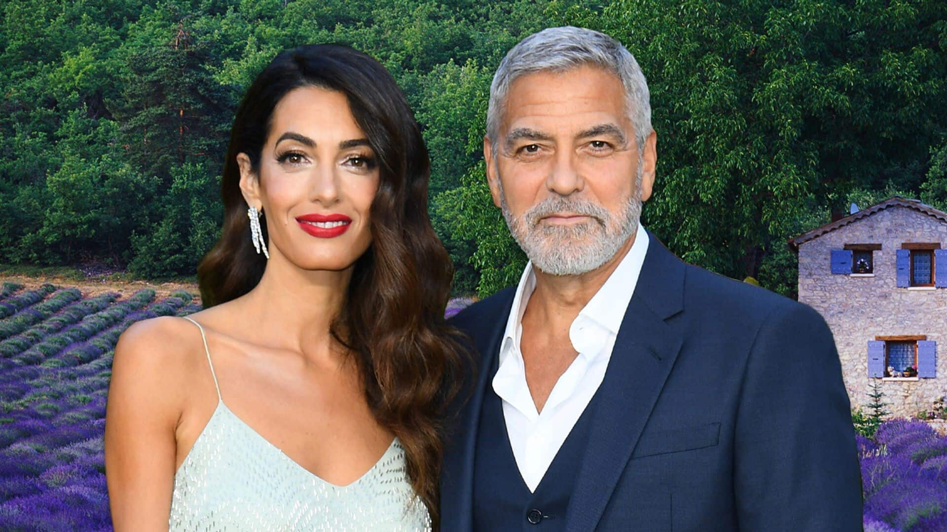 George Clooney is now a farmer in France, drives tractor