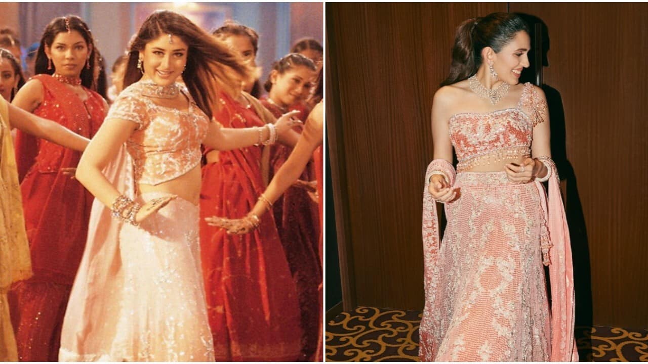 Kareena reacts to Shloka Mehta's recreation of 'Bole Chudiyan' look