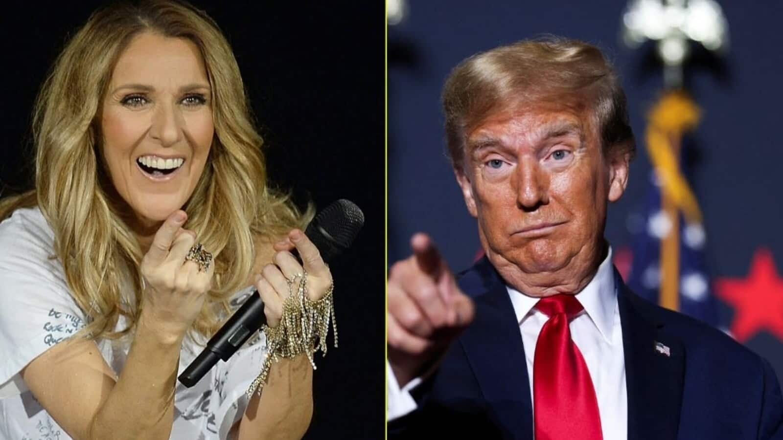 Really...that song?': Celine Dion slams Trump for using 'Titanic' song