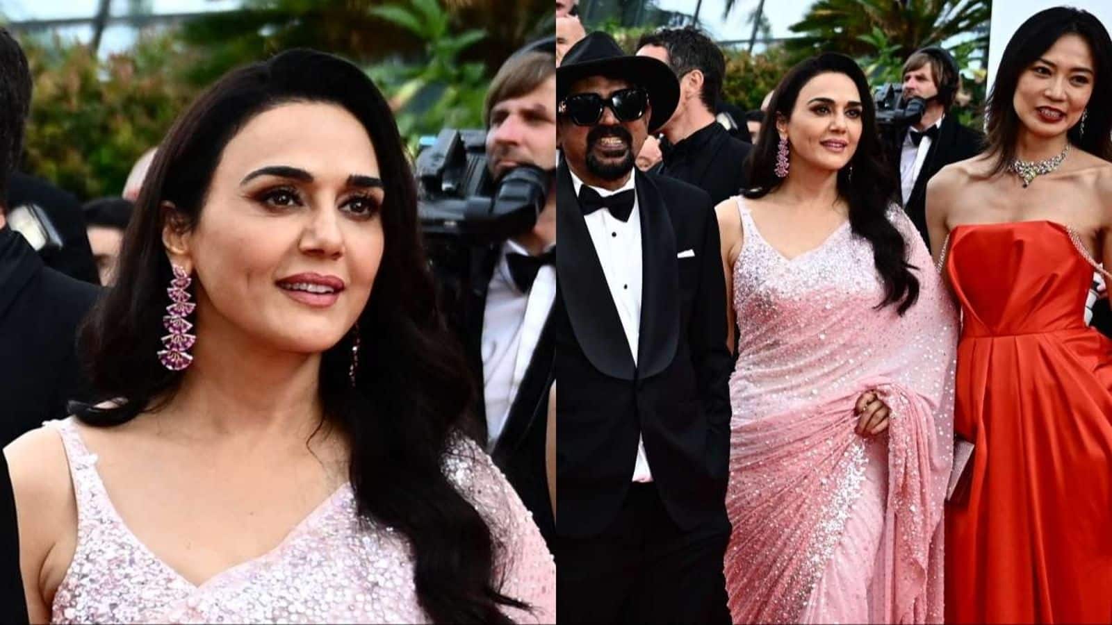 Cannes: Preity Zinta's saree glamour lights up the red carpet