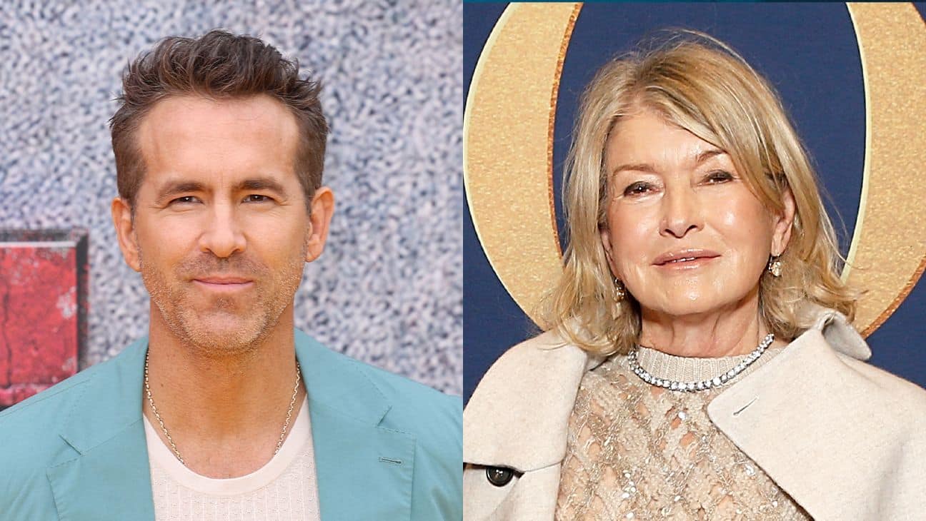 Martha Stewart thinks Ryan Reynolds is 'very serious'—actor totally disagrees