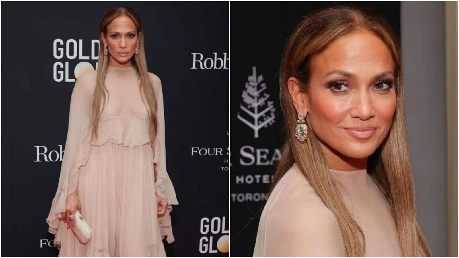 Jennifer Lopez's Sabyasachi look at Golden Globes party disappoints fans