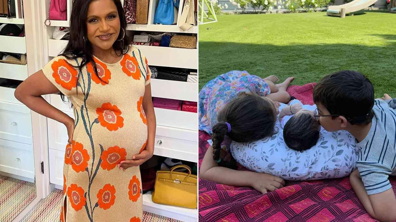 Mindy Kaling shares she welcomed her third baby in February