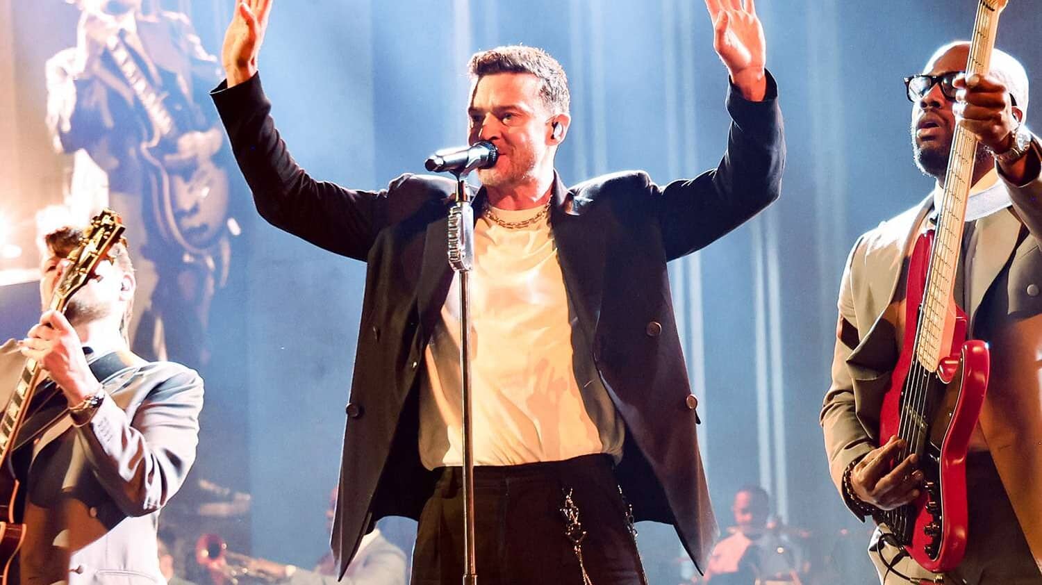 'Been a tough week': Justin Timberlake on first performance post-arrest