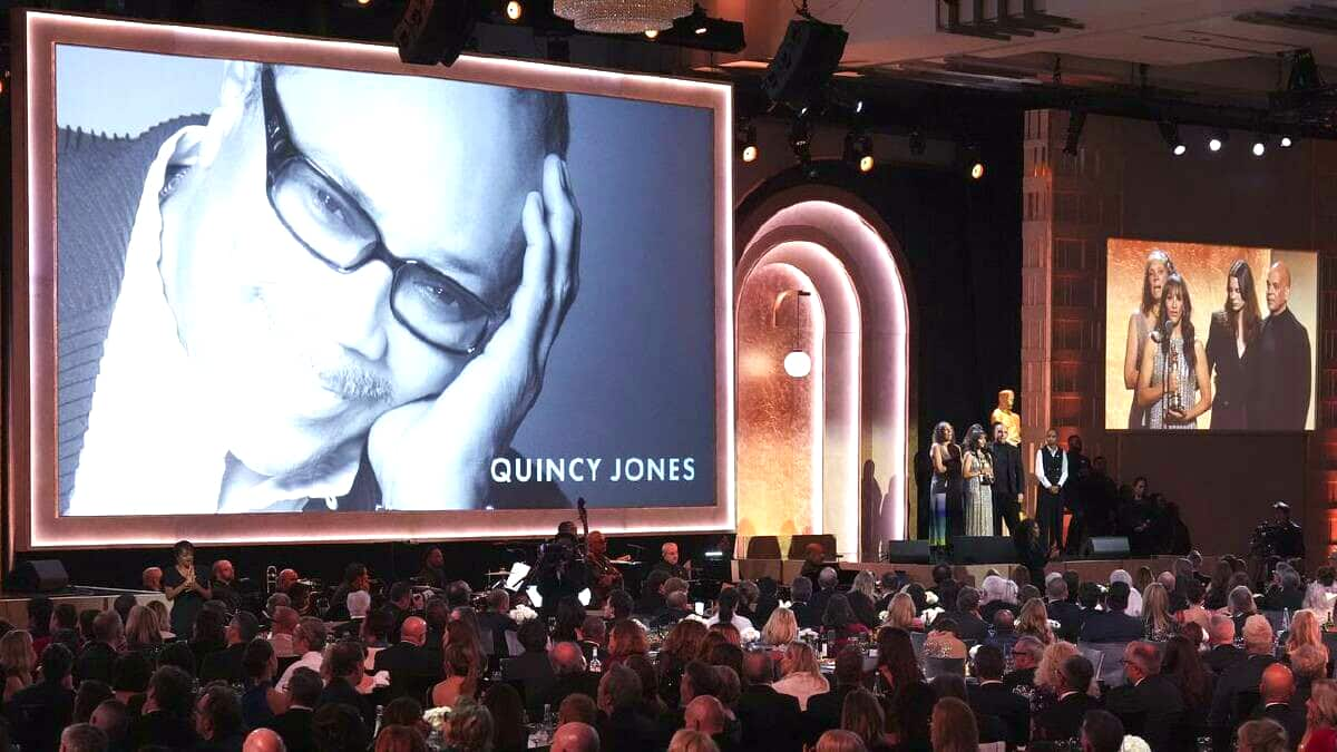 Late Quincy Jones and Bond producers honored with special Oscars