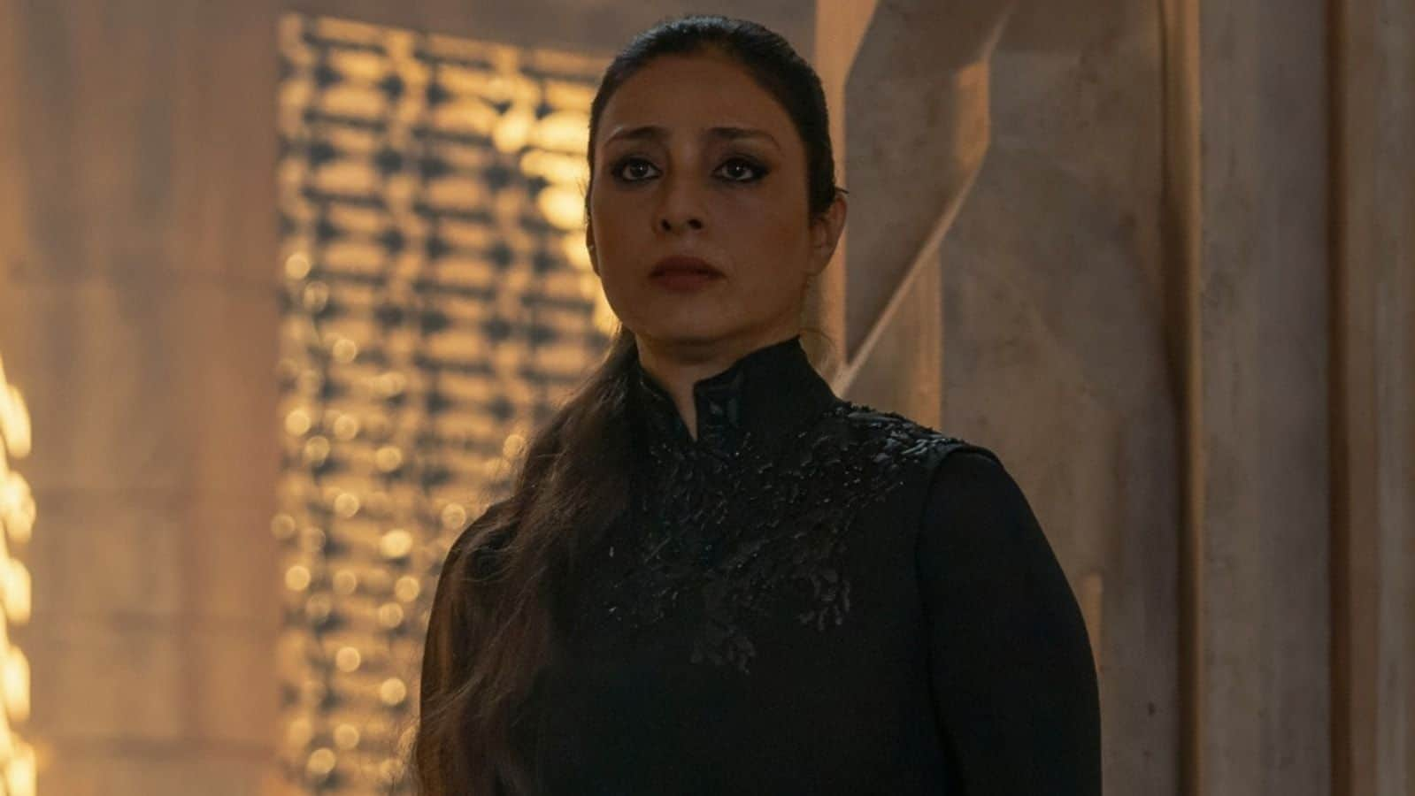 'Dune: Prophecy': Tabu's all-black ensemble signals a powerful presence