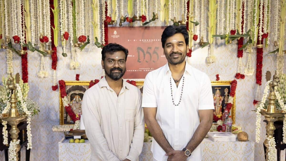 Dhanush teams up with 'Amaran' director Rajkumar Periasamy for 'D55'