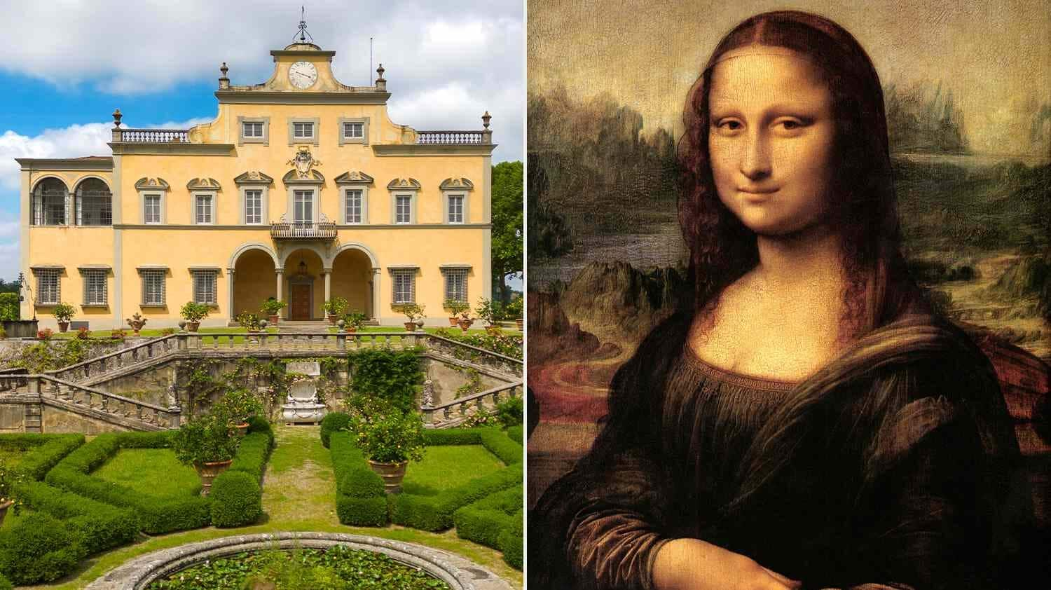 See inside the Italian villa associated with the real Mona Lisa—It’s on the market!