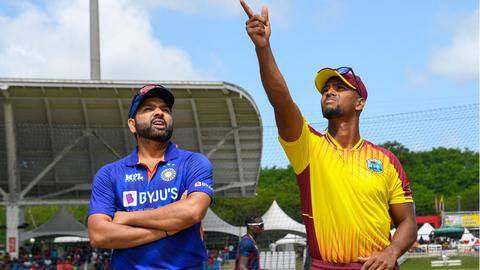 West Indies vs India: Start of third T20I delayed West Indies vs India: Start of third T20I delayed