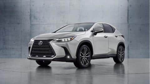 2022 Lexus NX 350h teased in India; pre-bookings open 2022 Lexus NX 350h teased in India; pre-bookings open