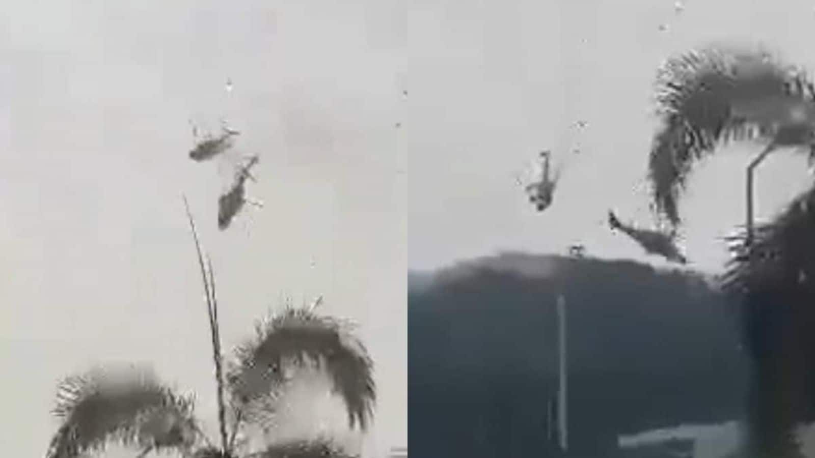 Malaysia: 10 dead in mid-air collision between two Navy helicopters