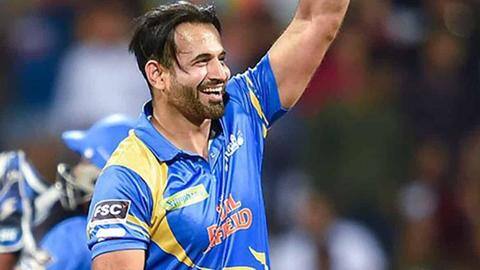 Irfan Pathan becomes fourth player from RSWS to test COVID-positive Irfan Pathan becomes fourth player from RSWS to test COVID-positive