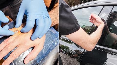 #WeirdTech: Tesla owner implants NFC-based car keys in his hand #WeirdTech: Tesla owner implants NFC-based car keys in his hand