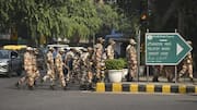 20,000 paramilitary personnel to remain in Delhi for a month