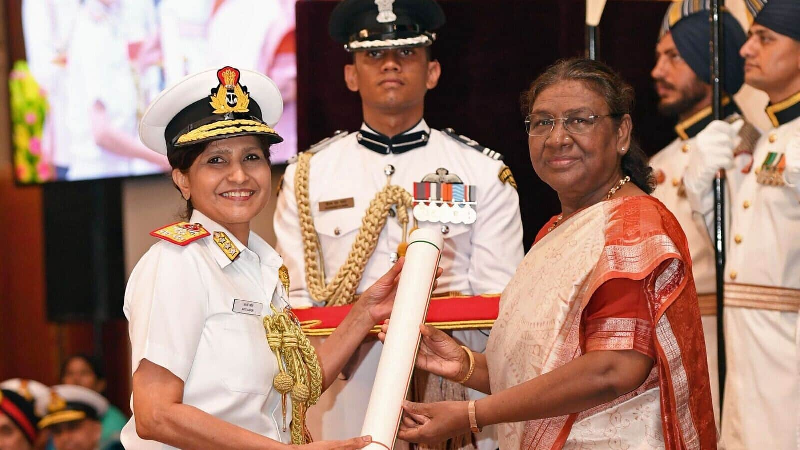 Who's Vice Admiral Arti Sarin—Armed Forces Medical Services head