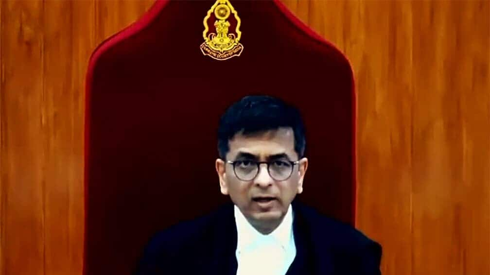 'Not a coffee shop...': CJI Chandrachud's rap to lawyer's 'yeah'