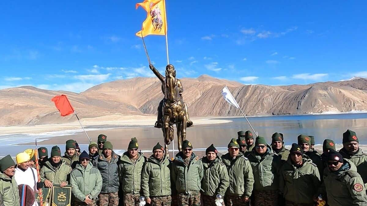 Why a Shivaji statue in Ladakh has sparked a debate