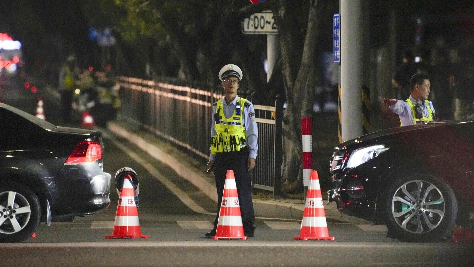 Car plows into crowd outside China sports center; 35 killed