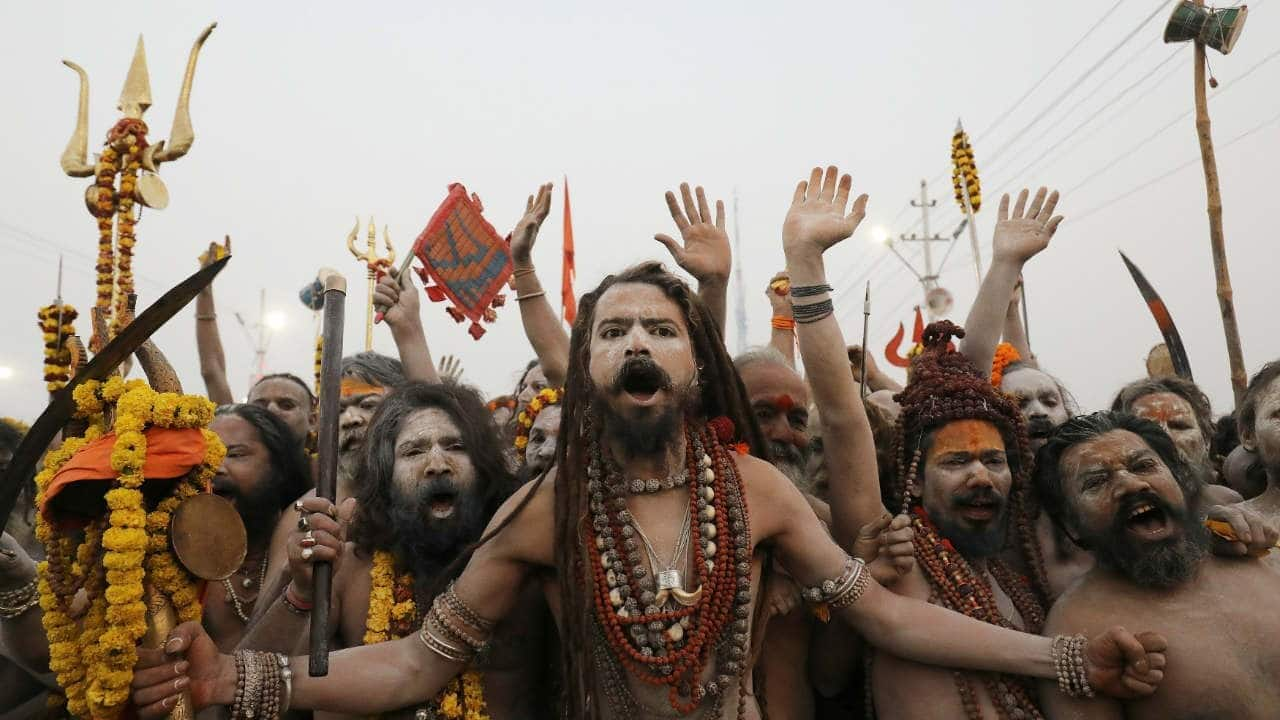 Akharas want to ban 'non-Sanatani' food stalls at Kumbh Mela