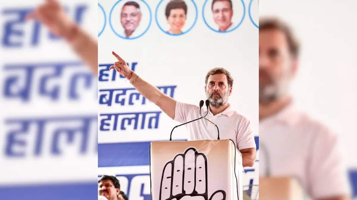 'Papa, come back...': Rahul highlights unemployment in Haryana during rally