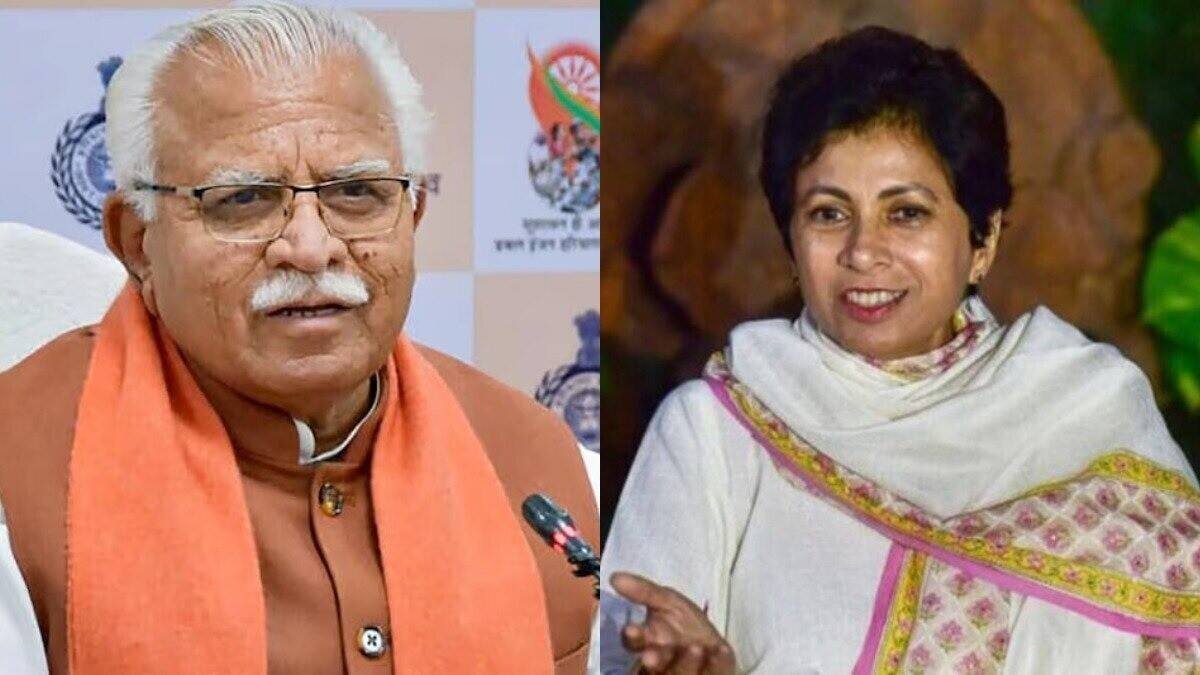 Haryana polls: Khattar invites Congress MP Selja to join BJP