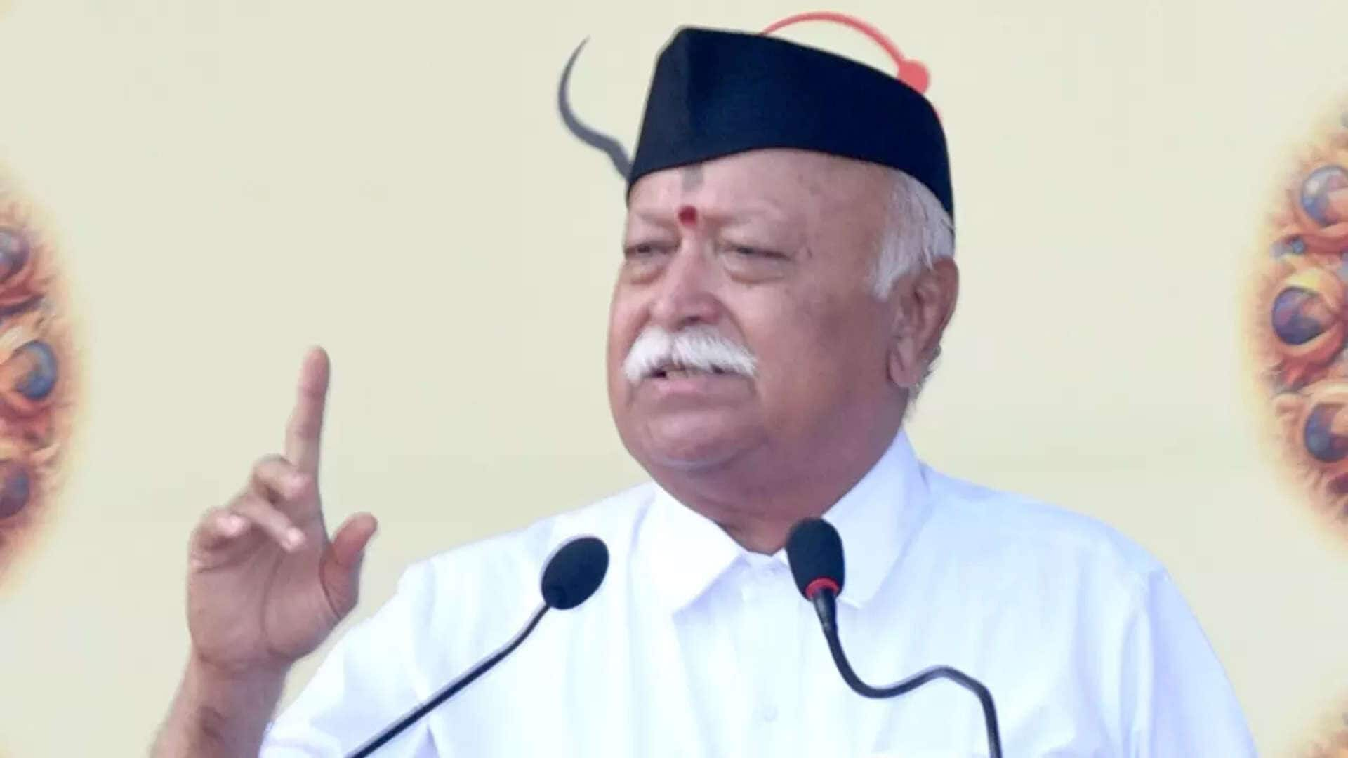 Seers upset over RSS chief Mohan Bhagwat's mandir-masjid statement