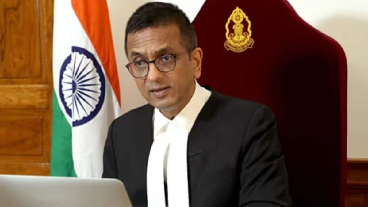 'Don't try funny tricks...': CJI Chandrachud scolds lawyer in court