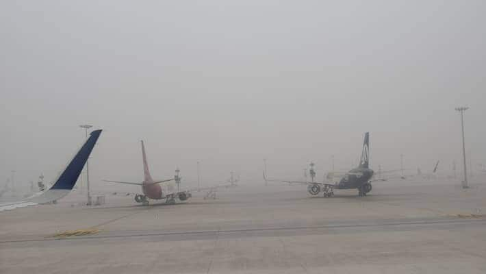 Delhi smog disrupts flights, trains as visibility drops