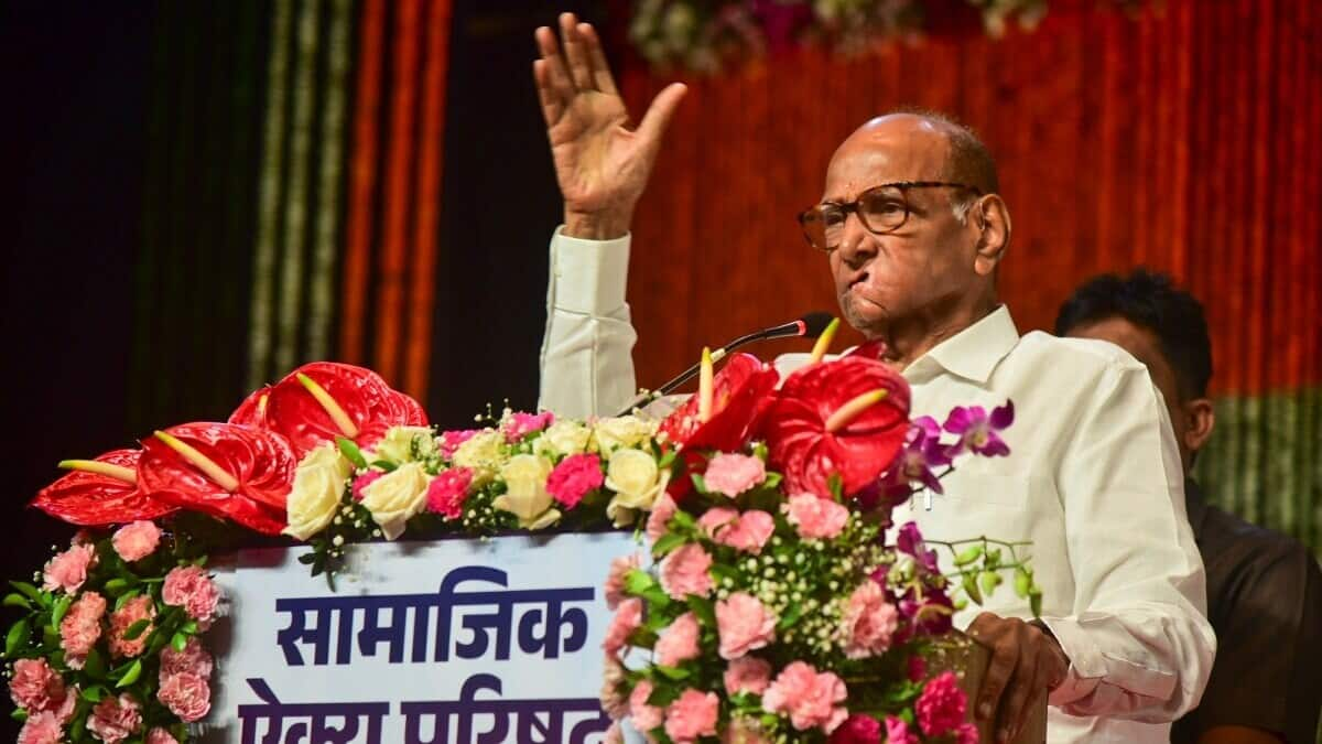 'Manipur-like situation possible in Maharashtra...': Sharad Pawar 