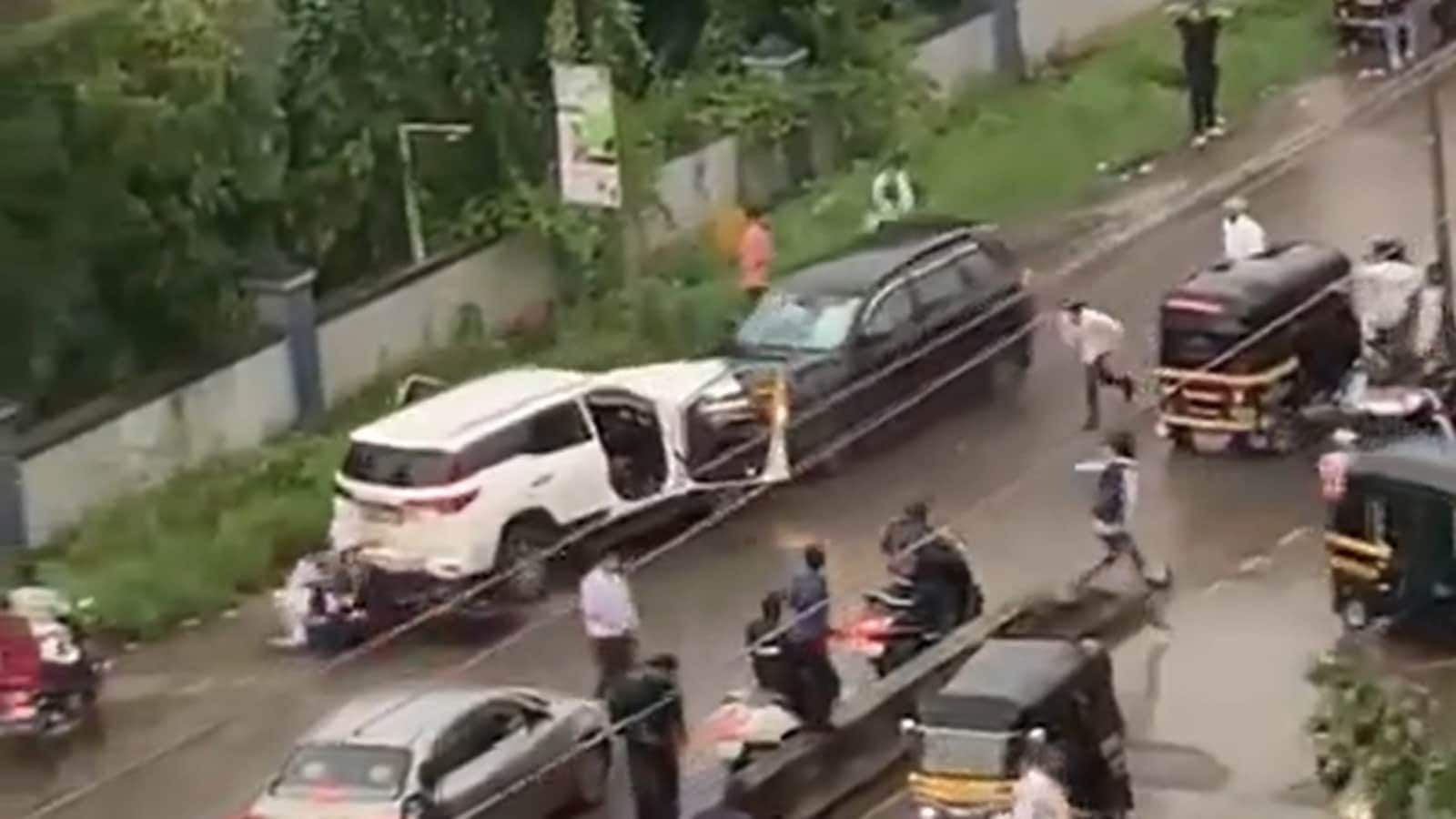 Watch: SUV drags man, makes U-turn, rams another car