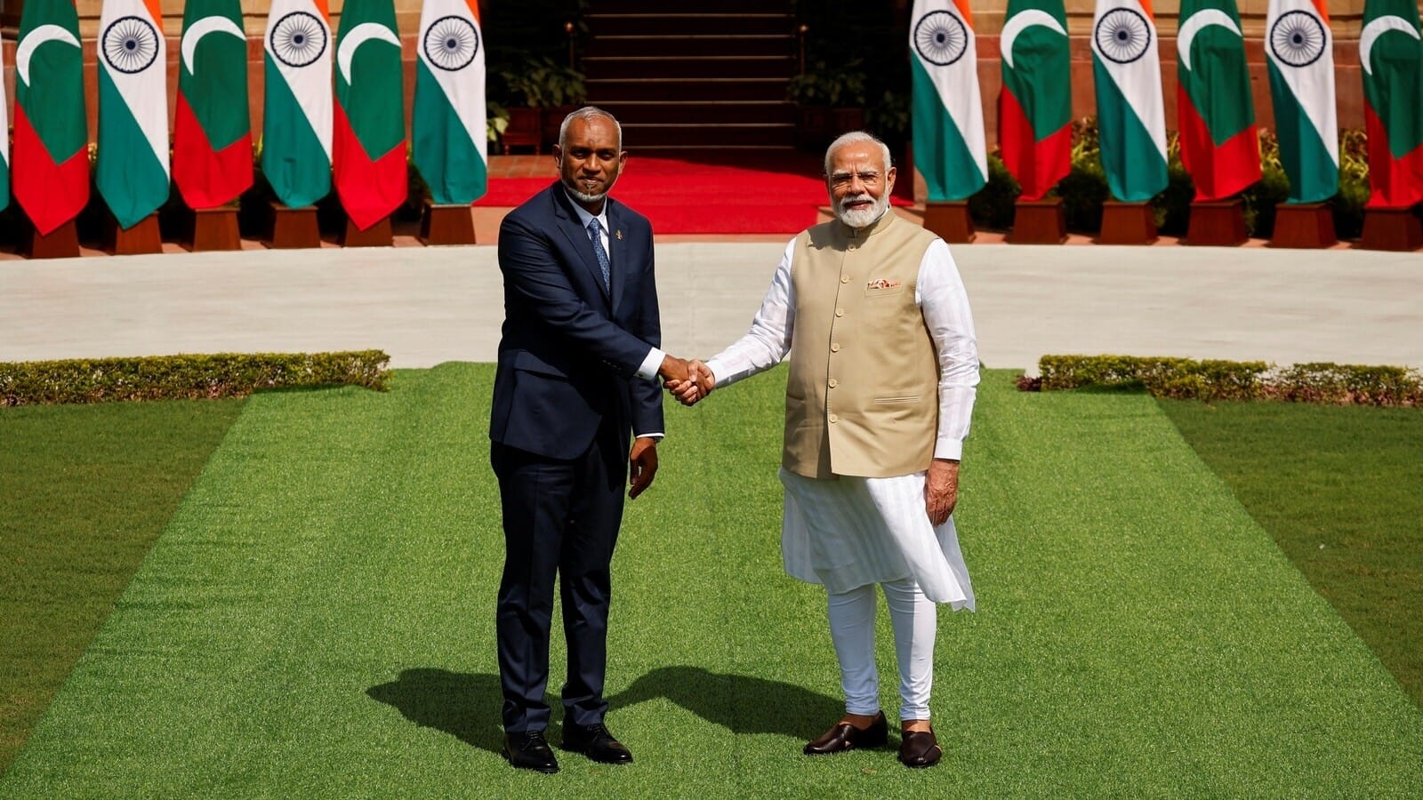 'India always first responder…': PM Modi meets Maldives President Muizzu